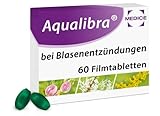 Aqualibra 60 Stk, bei Blasenentzündung & Harnwegsinfektion, pflanzliches Arzneimittel, sehr gute Verträglichkeit, ab 12 Jahren geeignet
